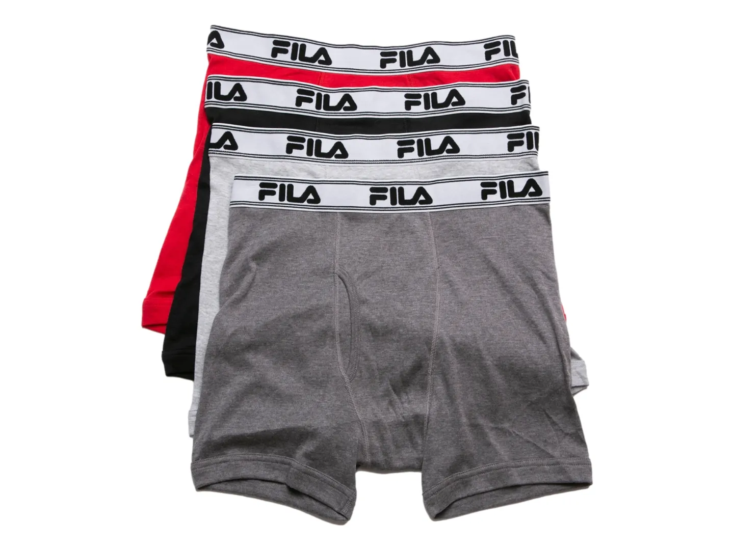 Boxers Fila 4 Pzs Rib Para Hombre 