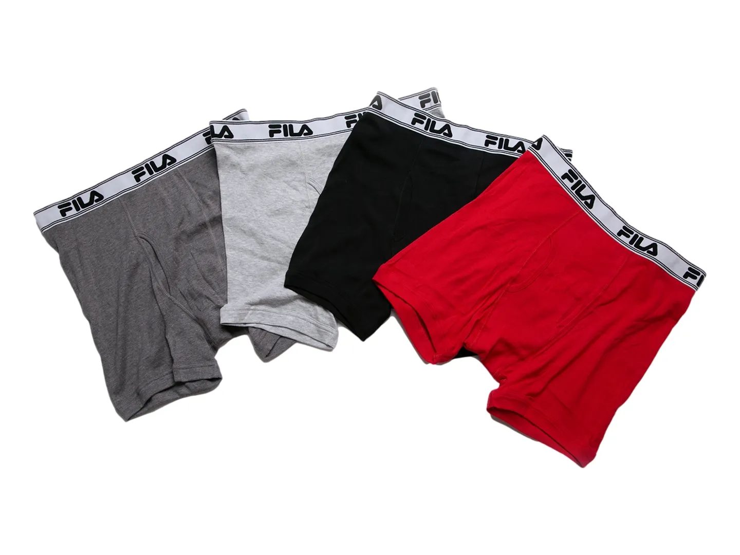Boxers Fila 4 Pzs Rib Para Hombre 